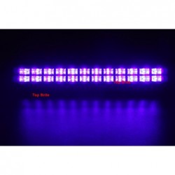 Dubbele rij UV podiumverlichting - LED bar - DMX - UV - 3W - voor club / discoPodium- en evenementenverlichting