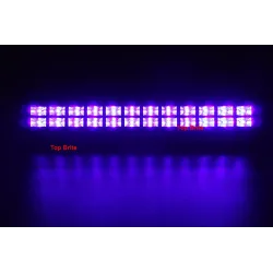 Iluminación de escenarios y eventosLuz de escenario UV de doble fila - barra LED - DMX - UV - 3W - para club / discoteca