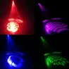 LED-spot - scenljus - rörligt huvud - med mönster - med DMX-kontroller - 60W