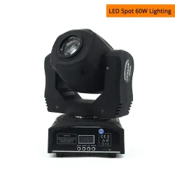 LED spot - stage light - moving head - with patterns - with DMX controller - 60W