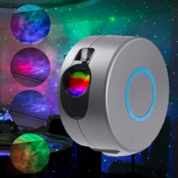 Proyector láser LED - luz de escenario - con control remoto - cielo estrellado / galaxia / estrellas