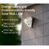 Lampa solarna LED - kinkiet zewnętrzny - czujnik ruchu PIR - wodoodpornyOświetlenia słonecznego