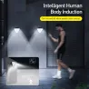 LED Solar light - outdoor wall lamp - PIR motion sensor - waterproof