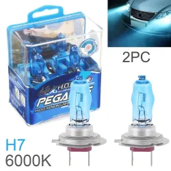 Halogen-Autolichter - H1 / H3 / H4 / H7 / H9 / 880 / 881 / 9005 / 9006 - 2 Stück
