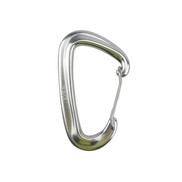 12KN Kletterkarabiner - mit Sicherheitsschloss - Kletterausrüstung