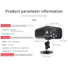 Podium / discolicht - laserprojector - 128 patronen - RGBW - LEDPodium- en evenementenverlichting