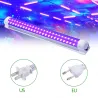 T8-rör - ultraviolett lampa - 60 LED - 10W - bakgrundsbelysning / scener / fester
