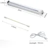T8-rör - ultraviolett lampa - 60 LED - 10W - bakgrundsbelysning / scener / fester