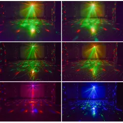 Crystal disco magic ball -  60 patterns - laser projector