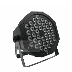 LED Par - flat stage light - RGBW - DMX - with remote control