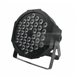 LED Par - flat stage light - RGBW - DMX - with remote control