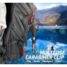 Carabiner clip - lock buckle hook - for fishing / hiking / camping - 6 piecesTools