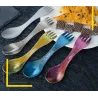 Titanium lepel / vork - ultralicht - voor kamperen / picknickenSurvival gereedschap