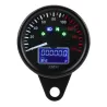 Compteur de vitesse moto - universel - avec affichage LCD - LED - étanche
