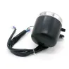 Dual motorcycle speedometer - universal - with LED indicator
