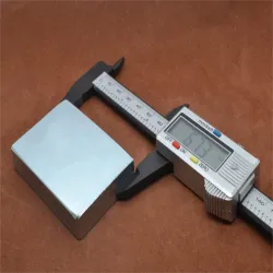 N52 - magnes neodymowy - blok prostopadłościanu - 70mm * 50mm * 14mmN52