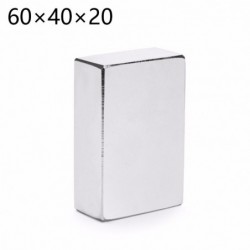 Rectangle block magnet - 60mm x 40mm x 20mm