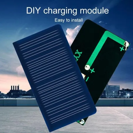 Mini Poly Solarpanel - Ladegerät - 5,5 V - 50 mA - 68 * 38 mm