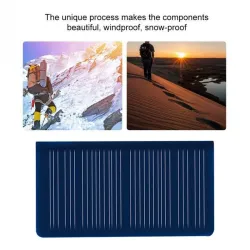Mini poly solar panel - battery charger - 5.5V - 50MA - 68 * 38mm