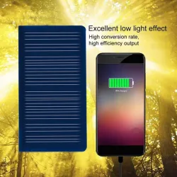 Mini poly solar panel - battery charger - 5.5V - 50MA - 68 * 38mm