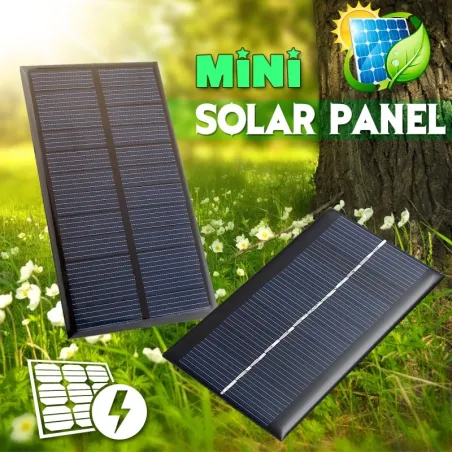 Panel słoneczny - ładowarka - 0,3W / 0,8W / 1W / 1,2W / 1,5W / 2W / 4W / 5WPaneli słonecznych