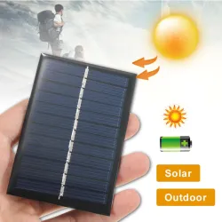 Panel słoneczny - ładowarka - 0,3W / 0,8W / 1W / 1,2W / 1,5W / 2W / 4W / 5WPaneli słonecznych