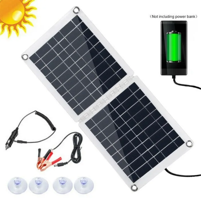 Przenośny panel słoneczny - ładowarka baterii - 0,8W / 1W / 1,2W / 2W / 5WPaneli słonecznych