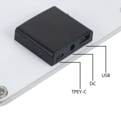 Przenośny panel słoneczny - ładowarka baterii - 0,8W / 1W / 1,2W / 2W / 5WPaneli słonecznych