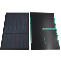 Solar panel - phone / batteries charger - 10W - 6V
