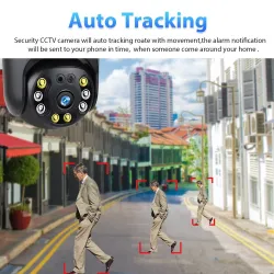 5MP / 2MP - CCTV security camera - HD - 1080P - H.265 - PTZ