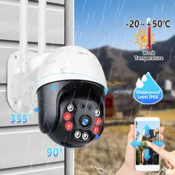 5MP / 2MP - CCTV security camera - HD - 1080P - H.265 - PTZ