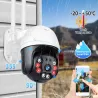 5MP / 2MP - CCTV security camera - HD - 1080P - H.265 - PTZ