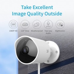 Outdoor security camera - wireless - waterproof - night vision - 1080P