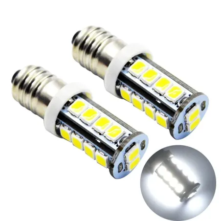 E10 - 1447 - LED bulb - 6V / 12V - 2835SMD - 2 pieces