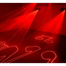 Disco / podium laserlicht - projector met 2 lenzen - RGBPodium- en evenementenverlichting