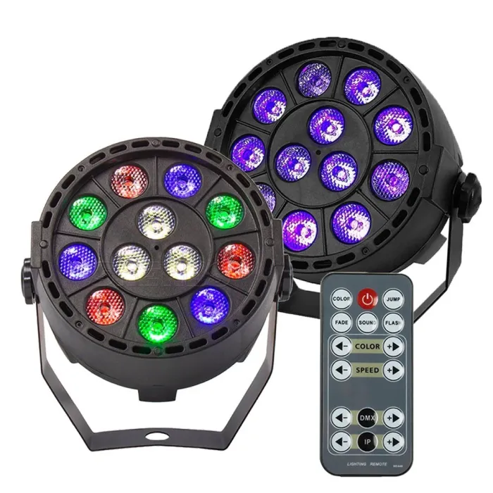 Disco light - wireless - remote control - 8 channels dmx 512 - entertainment