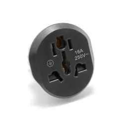Adapter - universal - round pin socket - travel - high quality