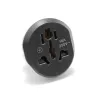 Adapter - universal - round pin socket - travel - high quality