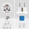 Adapter - universal - round pin socket - travel - high quality