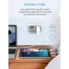 EU plug - wall socket - with dual / triple USB portsLighting fittings