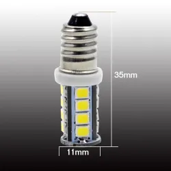 E10 - 1447 - LED bulb - 6V / 12V - 2835SMD - 2 pieces