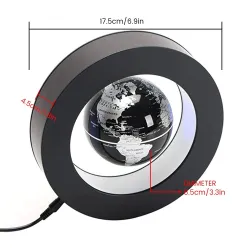 Globe light - world map - office - home deco