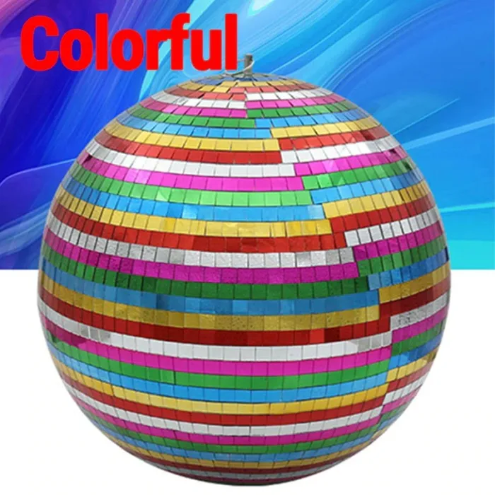 Spegel discokula - roterande - reflekterande - 10cm / 15cm / 20cm / 25cm / 30cm