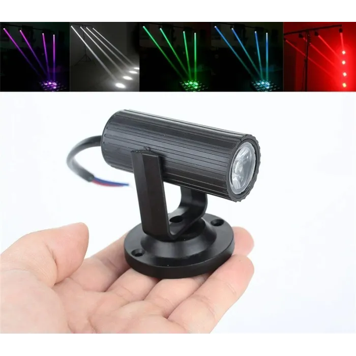 Mini LED Bühnenlicht - 1W - RGBW - Partys / Disco / Bühne