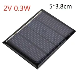 Panel słoneczny - ładowarka - 0,3W / 0,8W / 1W / 1,2W / 1,5W / 2W / 4W / 5WPaneli słonecznych