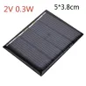 Panel słoneczny - ładowarka - 0,3W / 0,8W / 1W / 1,2W / 1,5W / 2W / 4W / 5WPaneli słonecznych