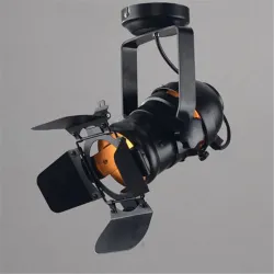 Vintage lampa sufitowa - światło sceniczne - E27 - LED - teatr / sklepyOświetlenie sceniczne i eventowe