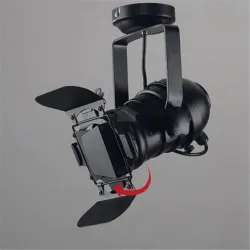 Vintage lampa sufitowa - światło sceniczne - E27 - LED - teatr / sklepyOświetlenie sceniczne i eventowe