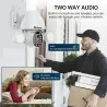Kamera bezpieczeństwa 3MP CCTV - PTZ - WiFi - HD - z Google Alexa - wodoodpornaBezpieczeństwo w domu