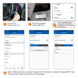 Autoscanner / diagnosetool - Bimmercode - MC / ELM327 - WiFi / Bluetooth - OBD2 - voor Android / IOSDiagnose
